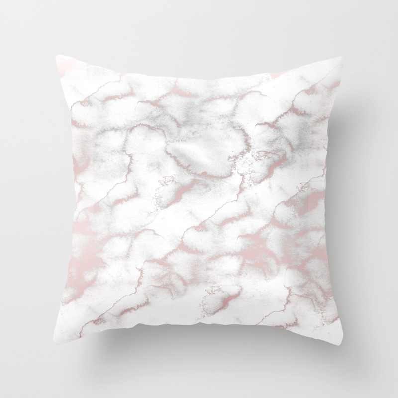 Grey and rose gold pillows Clearance