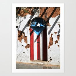 Puerto Rico Flag  ,pride Art Print