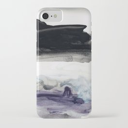 Number 77 Abstract Landscape iPhone Case