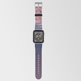 Sorrento Coast Violet Clouds Picture Apple Watch Band