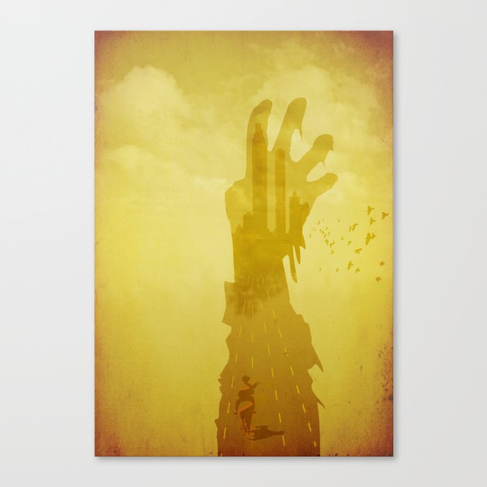 Abandoned Highway Canvas Print
