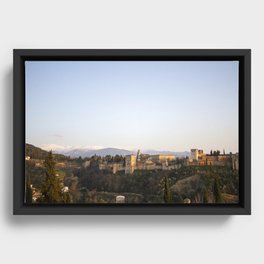 Alhambra Framed Canvas