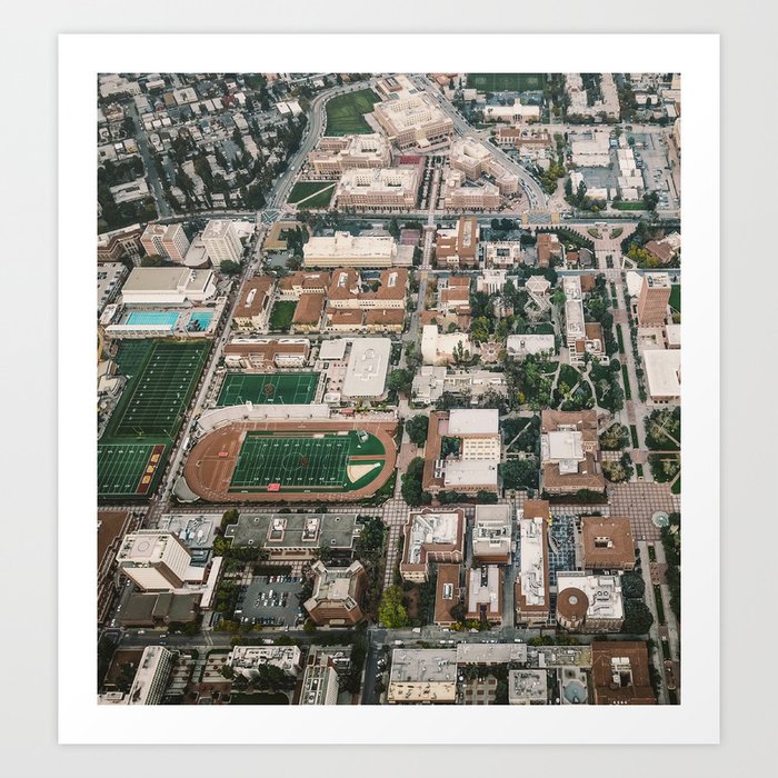 USC 1 /Los Angeles Art Print