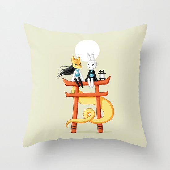 Torii 3 Throw Pillow