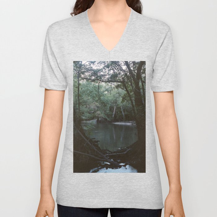 Drabby Swampy Creek V Neck T Shirt