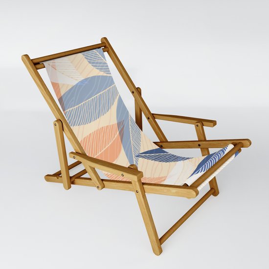 Modern Hawaiian Print Ii Sling Chair By Kristiangallagher Society6