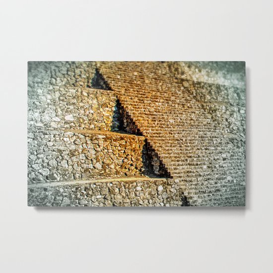 PATTERNS OF HISTORY Metal Print