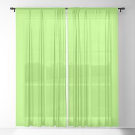 Monochrom green 170-255-85 Sheer Curtain
