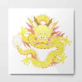 Dragon Metal Print