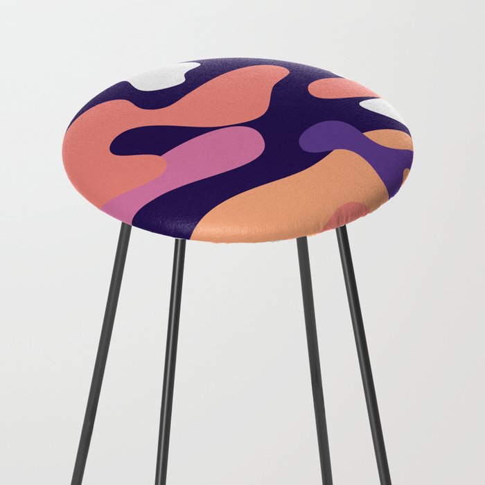Camouflage 01 Counter Stool by theoldartstudio | Society6
