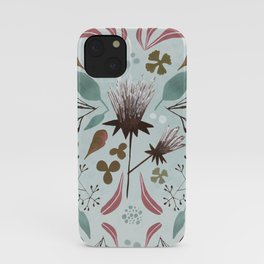  Autumn flowers iPhone Case