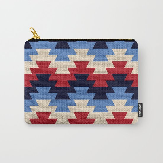 Aztec geometric pattern Carry-All Pouch