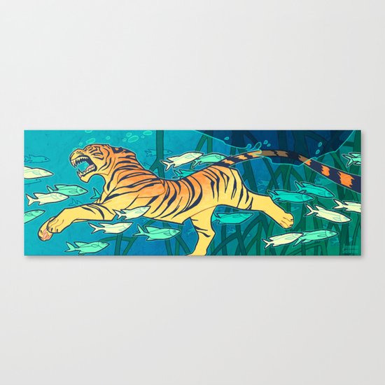 Samudraban Canvas Print