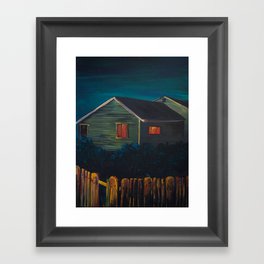 Hido House Framed Art Print