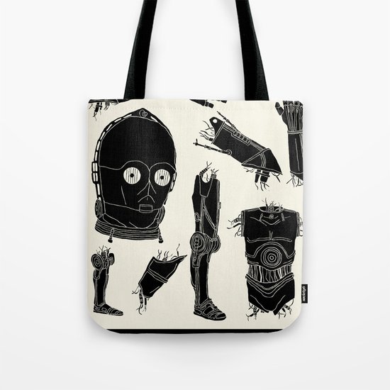 Decommissioned: C-3P0 Tote Bag
