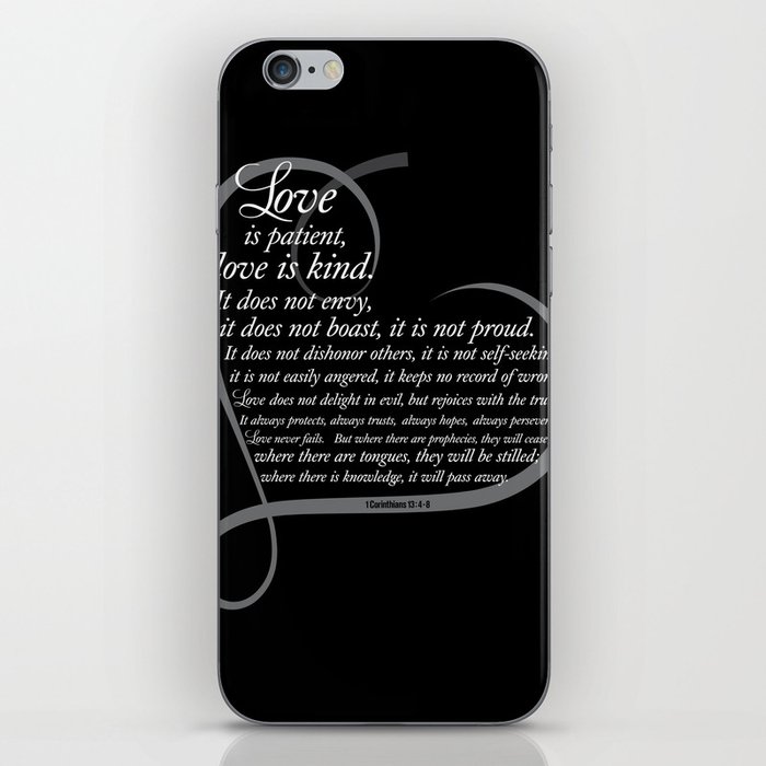 Love is the Message 2 iPhone Skin