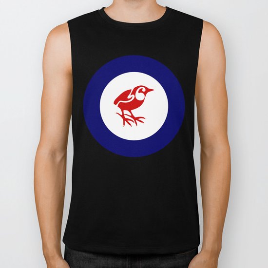 Rockwren Air Force Roundel Biker Tank