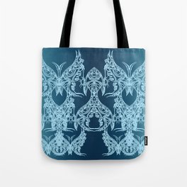 Indian Butterfly Enblem Tote Bag