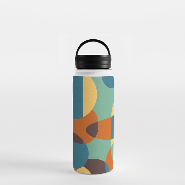 5  Abstract Geometric Shapes 211222 Water Bottle