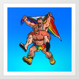 Pride Flag Art Print