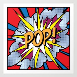 POP Art Exclamation Art Print
