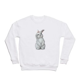 White Rabbit Girl Crewneck Sweatshirt