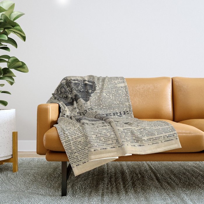 Sheep store print blanket