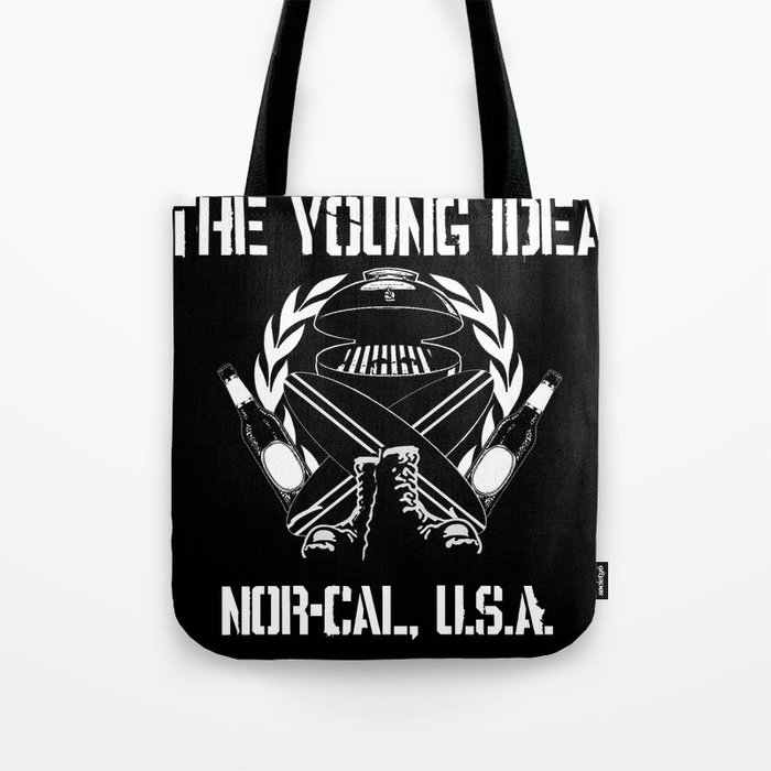 The Young Idea Norcal Emblem Tote Bag By Samsinister