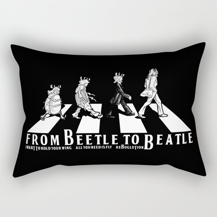 FROM BEETLE TO BEATLE Rectangular Pillow