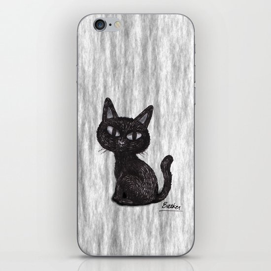 BLACK CAT 2 iPhone & iPod Skin