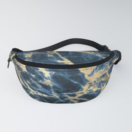 Blue and Gold Marble #9 Fanny Pack | Patterns, Beautiful, Gold, Marbled, Paintbrush, Texture, Bluemarble, Blue, Marbledpattern, Elegant 