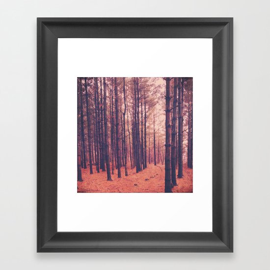 Vintage Pines Framed Art Print