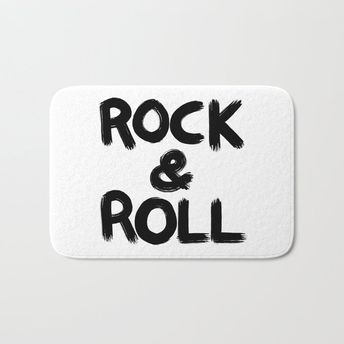 Rock and Roll Bath Mat