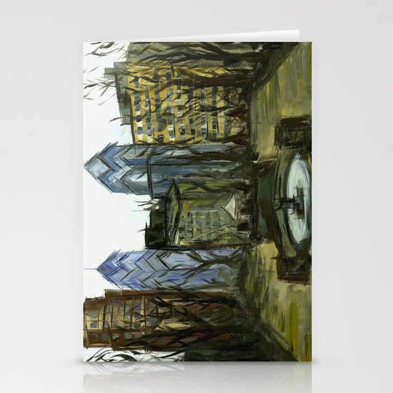 Rittenhouse Square in the Winter Stationery Cards