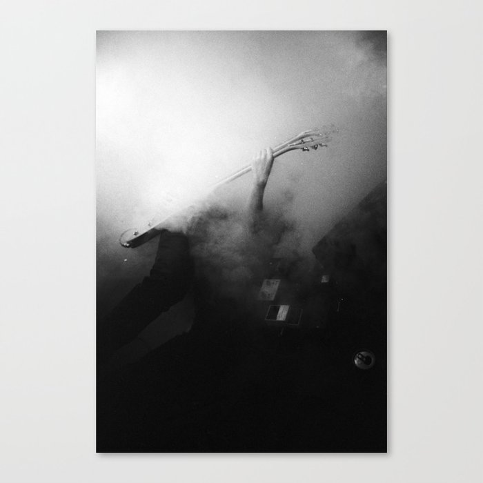 Out of the Smoke Canvas Print