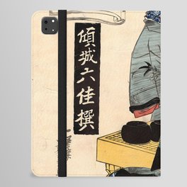 The Lotus Leaves (Keisai Eisen) iPad Folio Case