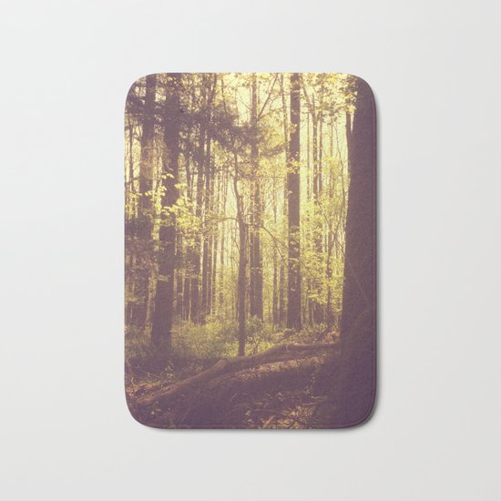 She Experienced Heaven on Earth Among the Trees Bath Mat