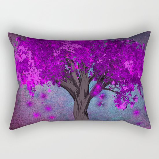 TREE OF PINK Rectangular Pillow