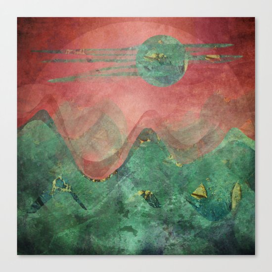 The Deep Calling of Me Canvas Print