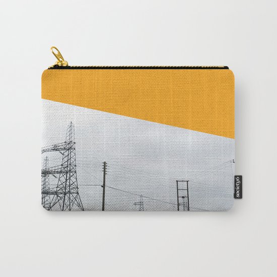 Orange Pylons Carry-All Pouch