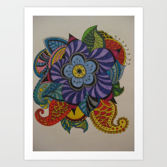 Music alive Art Print