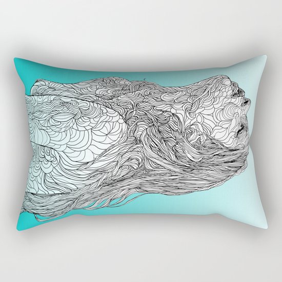 Sketch of Tender Hope Rectangular Pillow
