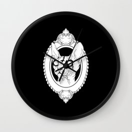 Death Metal Sphynx Cat Wall Clock