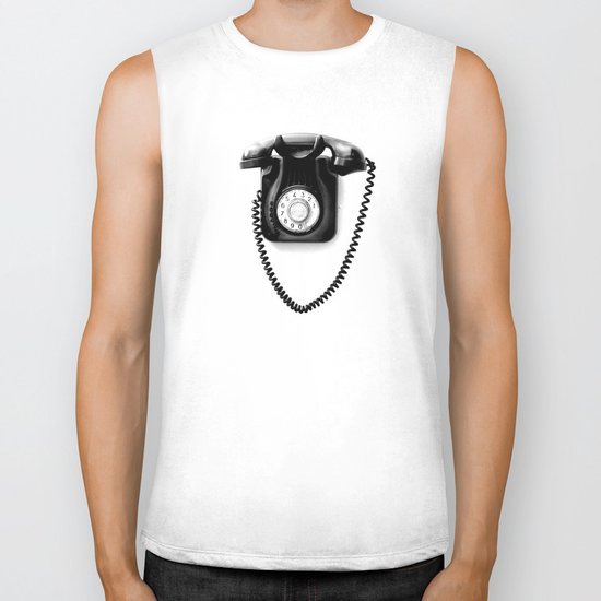 Telephone Biker Tank