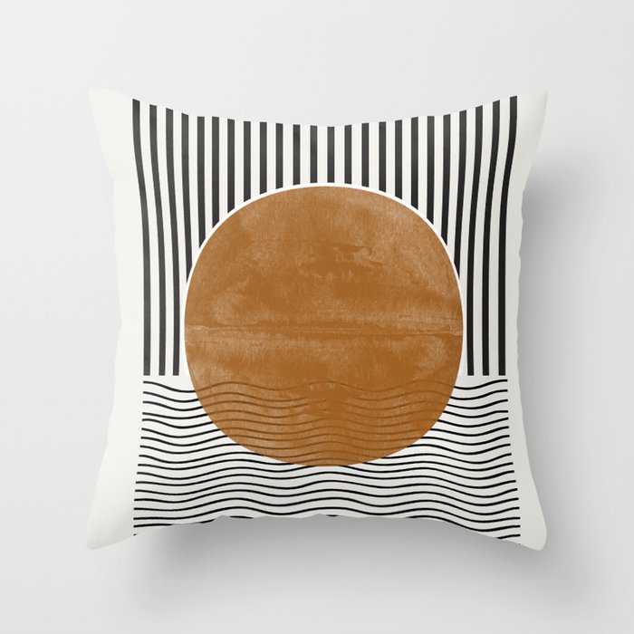 Abstract Modern  Throw Pillow