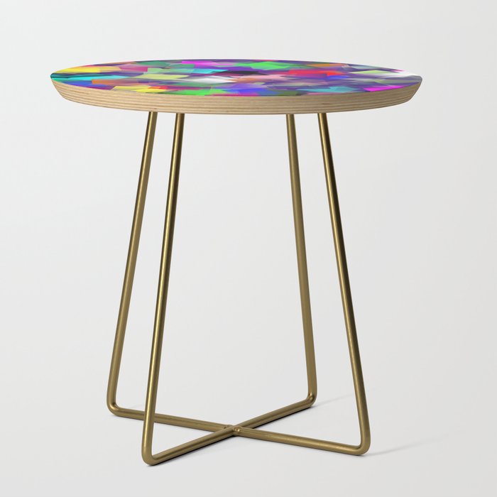 Colorful Squares Side Table