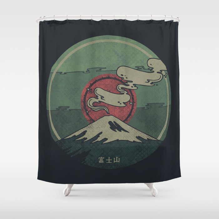 Fuji Shower Curtain