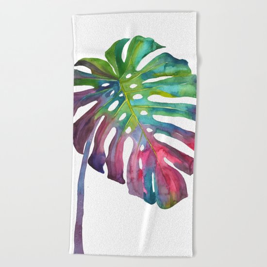 Leaf vol 3 Beach Towel