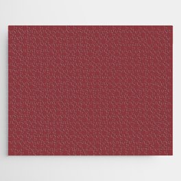 NOW BRICK RED COLOR Jigsaw Puzzle