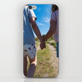 A day at the beach iPhone Skin
